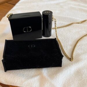 Dior Black and Gold Accessory Collection